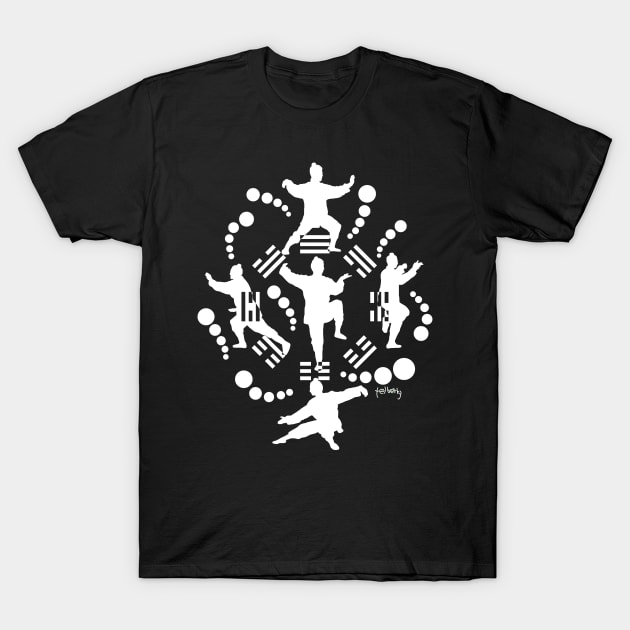 Taichi Bagua T-Shirt by telberry